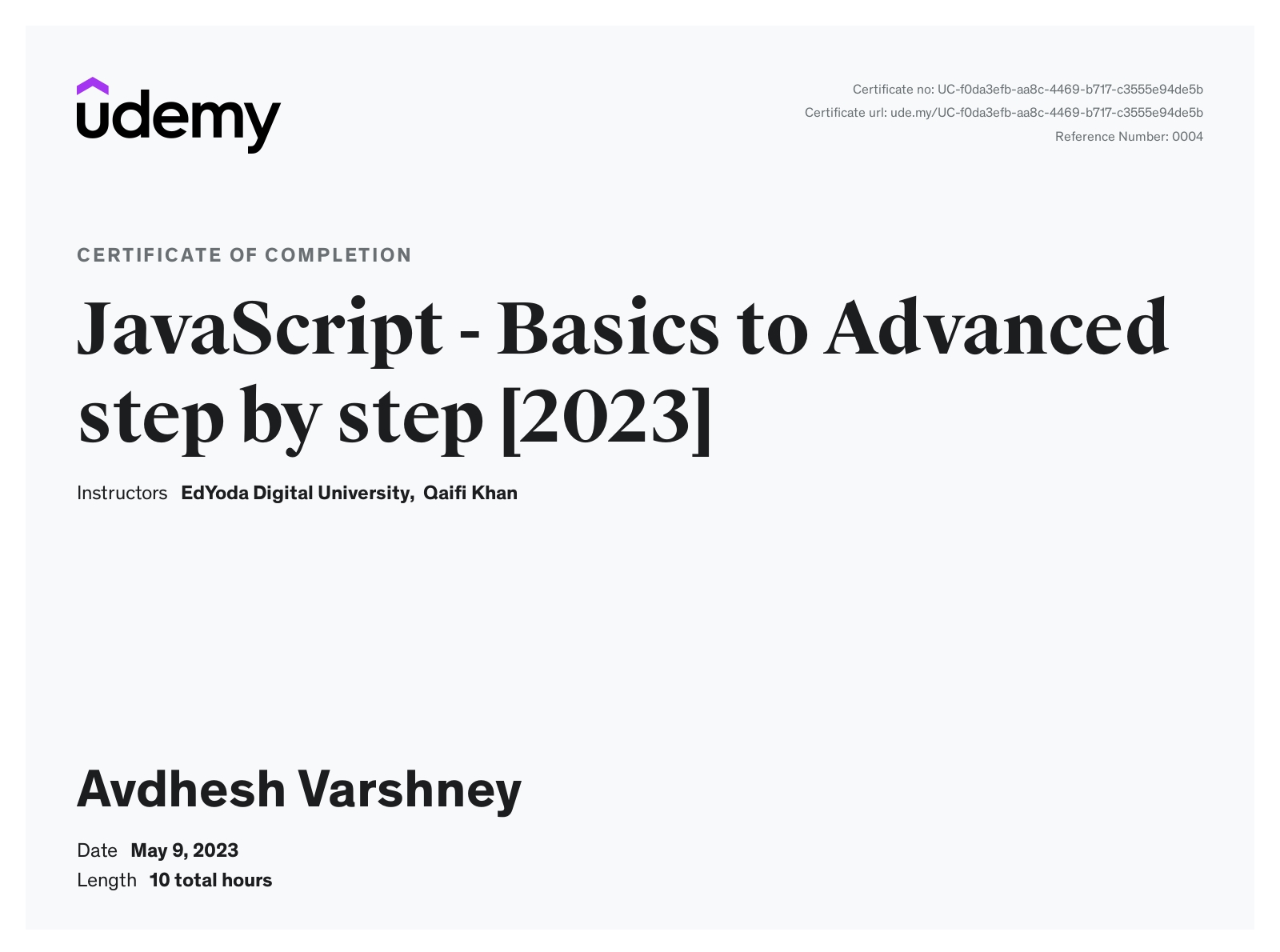 Javascript Full Course